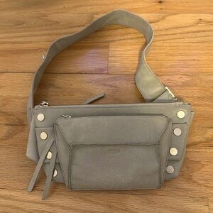 HAMMITT BELT BAG CHARLES DRIZZLE SILVER